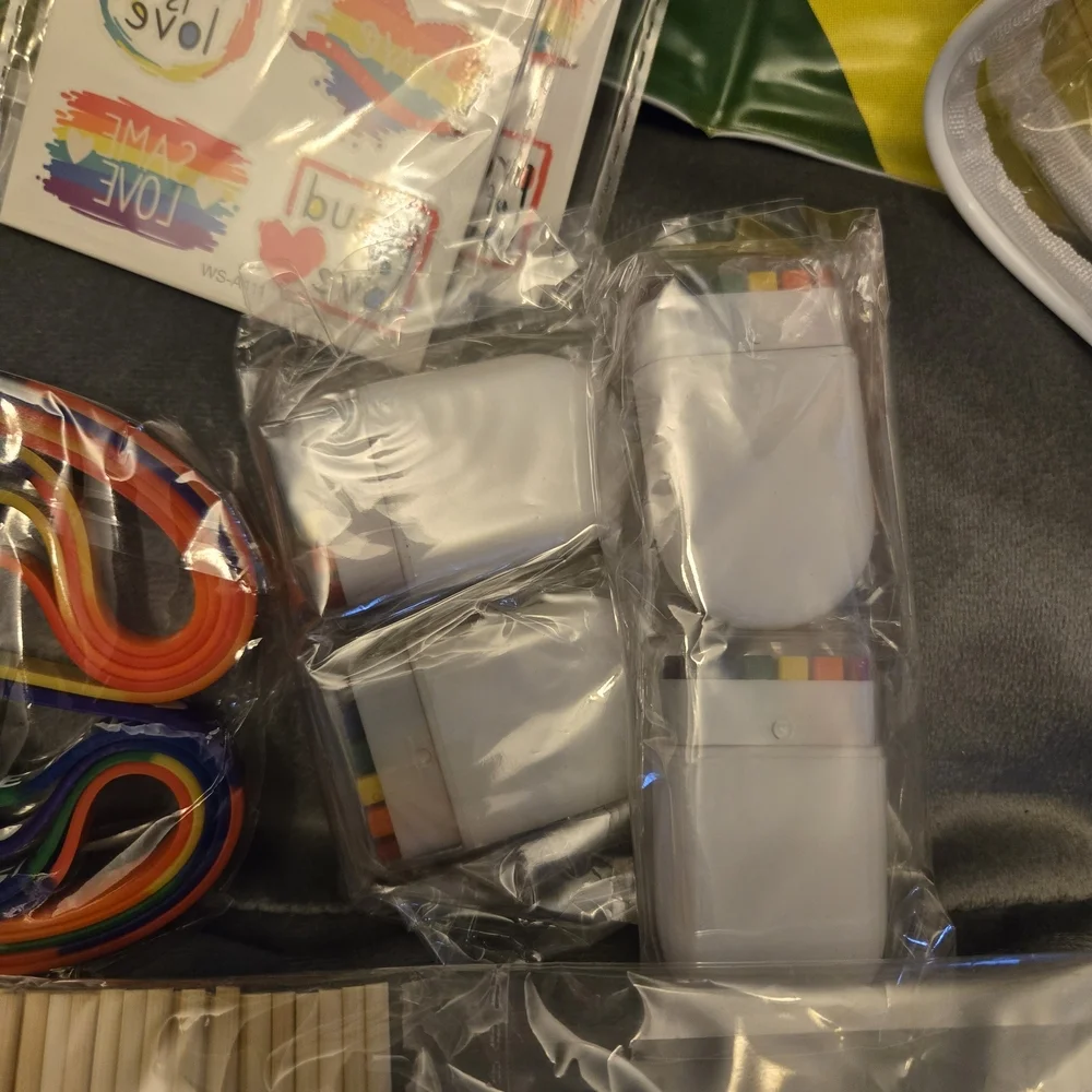 Rainbow Party Supplies Set